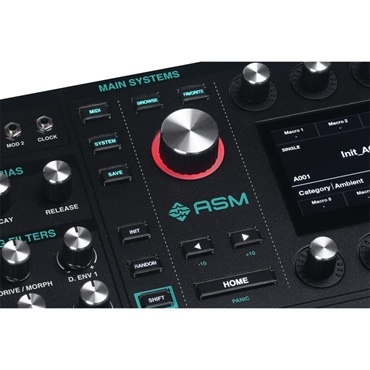 Ashun Sound Machines Leviasynth Desktop 16ボイス・8オシレーター構成ハイブリッド・アルゴリズミック・シンセサイザー (デスクトップ) 画像6