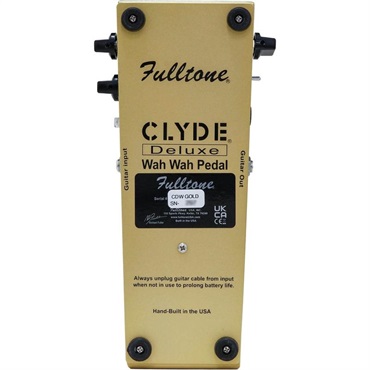 Fulltone Fulltone CLYDE Deluxe Wah LTD GOLD 画像3