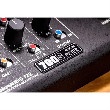 KORG microAUDIO 722 ANALOGUE FILTER & AUDIO INTERFACE 【予約商品・1月24日発売予定】 (オーディオインターフェイス)(コルグ)(24bit/192kHz)(Stereo Link機能)(アナログフィルター搭載) 画像5
