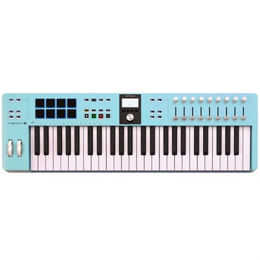 Arturia KEYLAB ESSENTIAL 49 MK3 AQUAMARINE (アートリア)(MIDIコントローラー)(限定カラー)(アクアマリン) 画像1