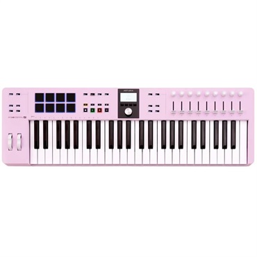 Arturia KEYLAB ESSENTIAL 49 MK3 ROSE QUARTZ (アートリア)(MIDIコントローラー)(限定カラー)(ローズクォーツ) 画像1