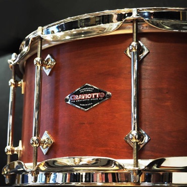 Craviotto USED 中古 Custom Shop Solid Cherry Shell Snare Drum 14×6.5 [2004年製造/250 of 29/Craviottoロゴ入りケース付属] 画像2