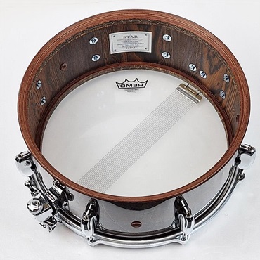 TAMA TBS1465DL-NTI [STAR Buniga 14×6.5 Snare Drum - Natural Indian Laurel]【Made in Japan】 画像8
