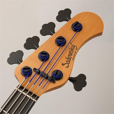 Sadowsky Guitars Limited Edition MetroLine 24-Fret Modern Bass 5st (AAA Koa Top) #038 画像6