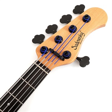 Sadowsky Guitars Limited Edition MetroLine 24-Fret Modern Bass 5st (AAA Koa Top) #046 画像3