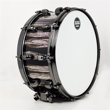 TAMA BS1465BN-BNZ [Starclassic Bubinga 14 x 6.5 /Black Clouds & Silver Linings][Made in Japan] 画像5