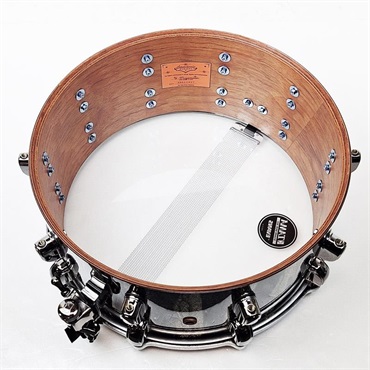 TAMA BS1465BN-BNZ [Starclassic Bubinga 14 x 6.5 /Black Clouds & Silver Linings][Made in Japan] 画像8