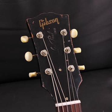 Gibson Murphy Lab 1960 Les Paul Junior Double Cut Reissue Ultra Heavy Aged Ebony SN. 04756 画像8