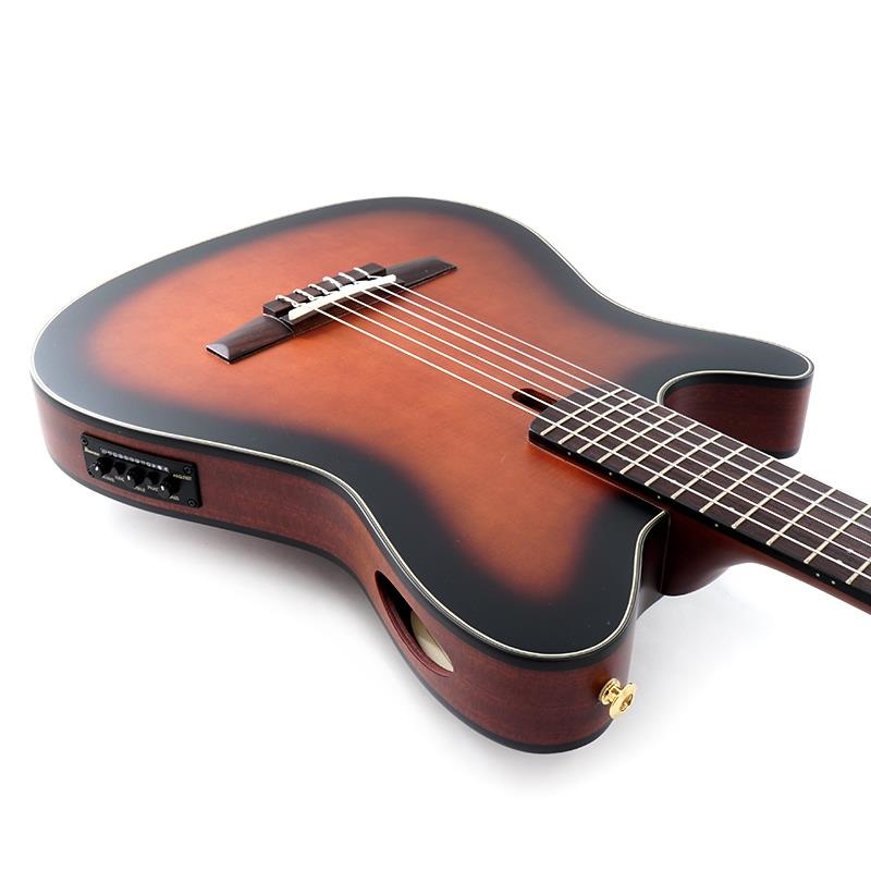 ギター Ibanez FRH10NL Ibanez FRH10NL Left-Handed Nylon-String Acoustic-Electric Guitar