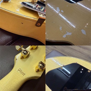 Gibson USED 中古 Murphy Lab Les Paul Custom Chambered Ultra Light Aged (Antique White)[SN.CS102887] ギブソン 画像9