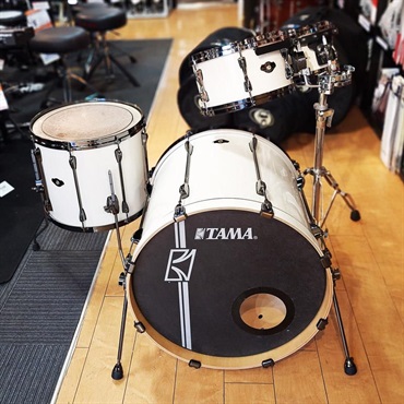 TAMA USED 中古 Superstar Hyper-Drive 4pc kit [22BD.10TT.12TT.16FT/ProtectionRacketケース付属][BDフープ交換あり] 画像1