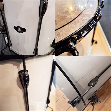 TAMA USED 中古 Superstar Hyper-Drive 4pc kit [22BD.10TT.12TT.16FT/ProtectionRacketケース付属][BDフープ交換あり] 画像8