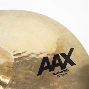 SABIAN 【プライスダウン！】USED 中古 AAX Medium Ride 22 Brilliant [AAX-22MR-B][2616g] 画像5