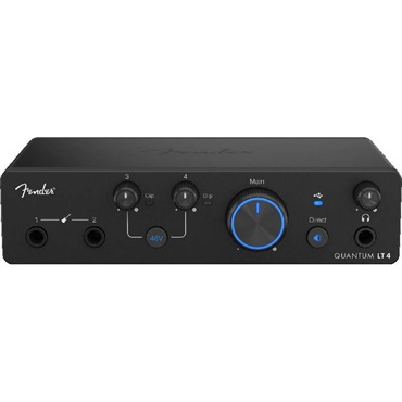 Fender Quantum LT 4 USB-C Audio Interface (フェンダー)(プリソナス)(オーディオインターフェイス) 画像1