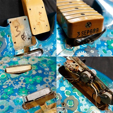 Fender USA VINTAGE Telecaster Blue Flower '68 Laminate Maple Fingerboard 画像6