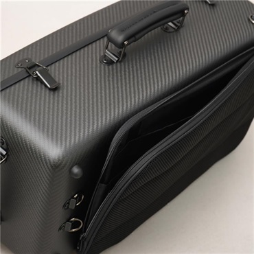 Wahnsinn Case ワンジンケース / 3K NATURAL CARBON Series (Matte Black / Black) トリプル トランペット用 ケース 画像2
