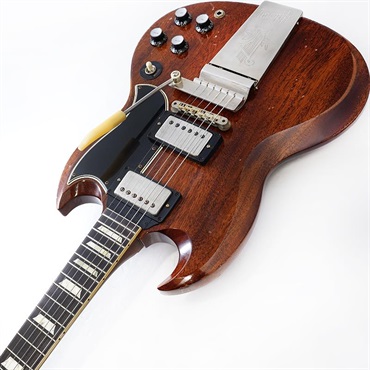 Gibson Murphy Lab 1964 SG Standard Reissue with Maestro Vibrola Heavy Aged Faded Cherry SN.5042841 画像5