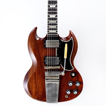 Gibson Murphy Lab 1964 SG Standard Reissue with Maestro Vibrola Heavy Aged Faded Cherry SN.5042841 画像10