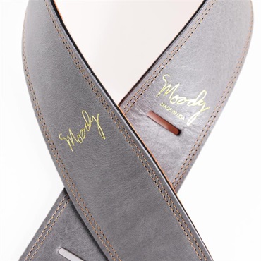 Moody Leather-Suede 2.5inch Standard Tail [Light Gray-Orange] 画像2