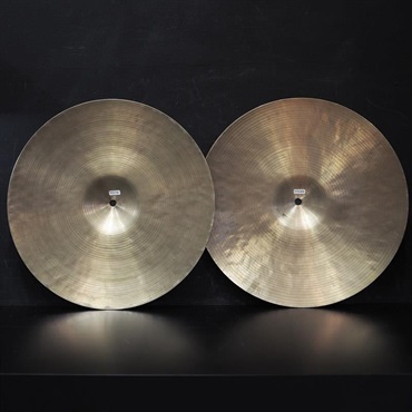 Zildjian VINTAGE Istanbul K Zildjian HiHat 14 Pair Intermediate Stamp (1959-1966) [Top:756g/Bottom:775g] 画像1