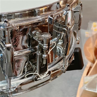 Ludwig USED 中古品 1958～59s Super Ludwig Chrome Over Brass Snare Drum [14×5 / WFL Badge / Brass Hoops] 画像2