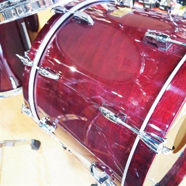 Pearl USED 中古 90s MR 4pc Set [Classic Maple Series/22BD，10TT，12TT，16FT/#100 Wine Red/ファイバーケース付属][Made In Japan] 画像5
