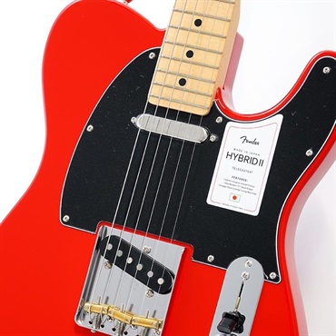 Fender Made in Japan Hybrid II Telecaster (Modena Red/Maple) 画像3