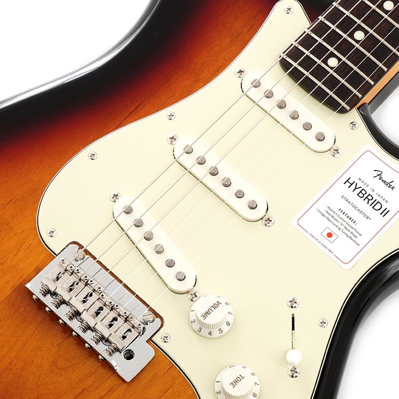 Fender Made in Japan Hybrid II Stratocaster (3-Color Sunburst