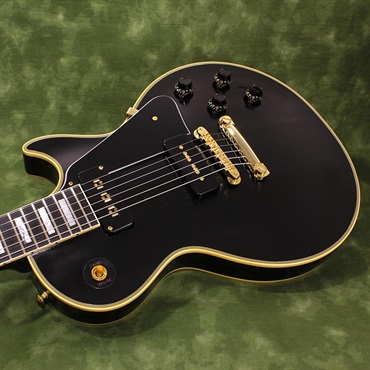 Gibson USED 中古 1954 Les Paul Custom Staple Pickup Reissue VOS Ebony SN. 4 5079 画像4