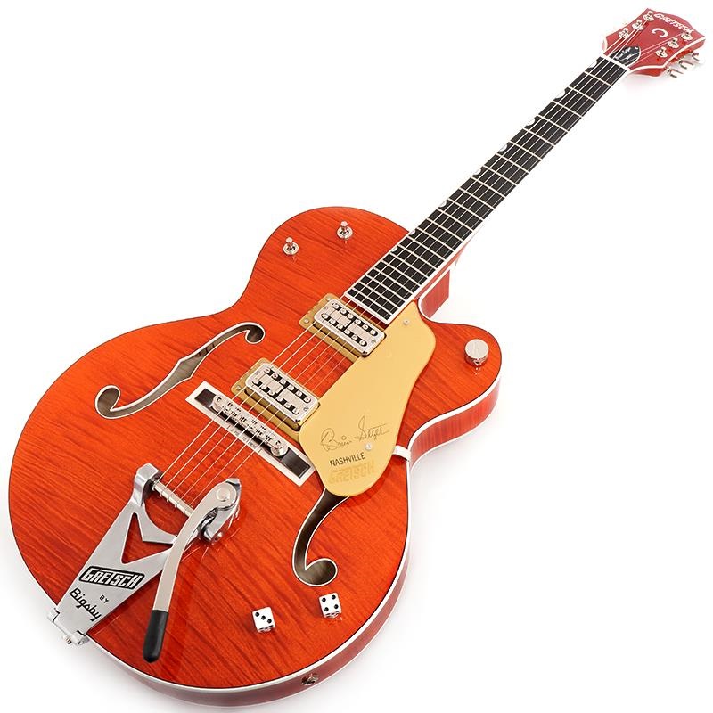GRETSCH G6120TFM-BSNV Brian Setzer Signature Nashville Hollow Body