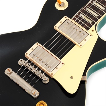 Gibson 1958 Les Paul Standard Ebony Top Metallic Sea Green　【S/N  851138】 画像3