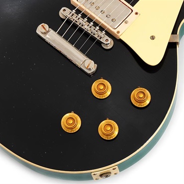Gibson 1958 Les Paul Standard Ebony Top Metallic Sea Green　【S/N  851138】 画像4