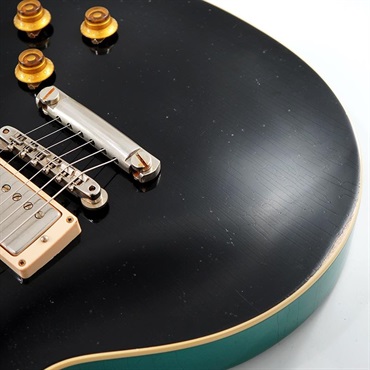 Gibson 1958 Les Paul Standard Ebony Top Metallic Sea Green　【S/N  851138】 画像9