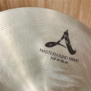Zildjian USED 中古品 A Zildjian Mastersound HiHat 14 pair [NAZL14MS.HHT/14MS.HHBM][995g/1365g] 画像1