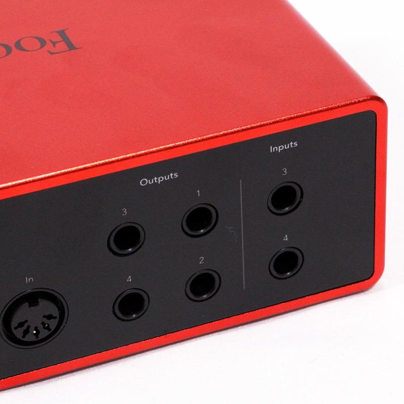 Focusrite USED 中古 Scarlett 4i4 gen4(4in4out・USB-C オーディオ