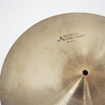 Zildjian USED 中古 A Zildjian Medium Thin Crash 16 [1098g] 画像3