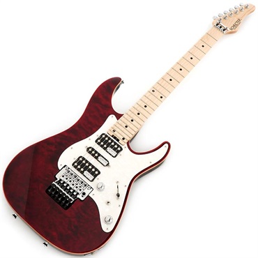 SCHECTER SD-2-24-AL (See-thru Red/Maple) 【特価】 画像1