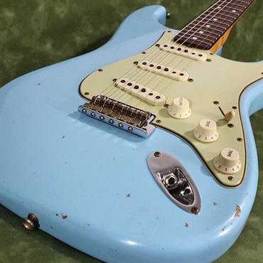 Fender Custom Shop USED 中古 MBS 1960 Stratocaster Journeyman Relic Daphne Blue Master Built by Ron Thorn SN. R120641 画像3
