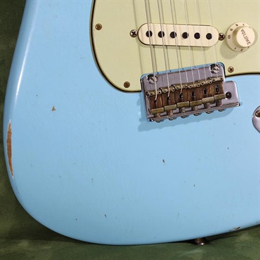 Fender Custom Shop USED 中古 MBS 1960 Stratocaster Journeyman Relic Daphne Blue Master Built by Ron Thorn SN. R120641 画像5