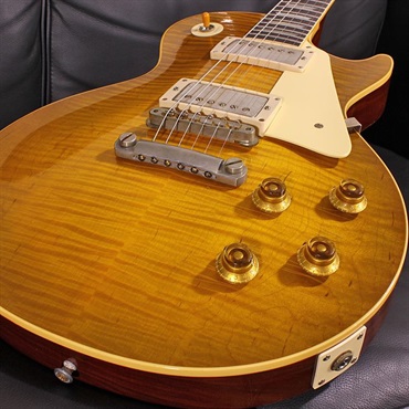 Gibson Murphy Lab 1959 Les Paul Standard Reissue Green Lemon Fade Ultra Light Aged SN. 952011 画像3