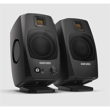 ADAM D3V Black + OYAIDE製高品質USBケーブルセット(Type C to C 1.0m)(ペア)(国内正規品)(アダム)(モニタースピーカー)(ブラック)(オヤイデ) 画像1