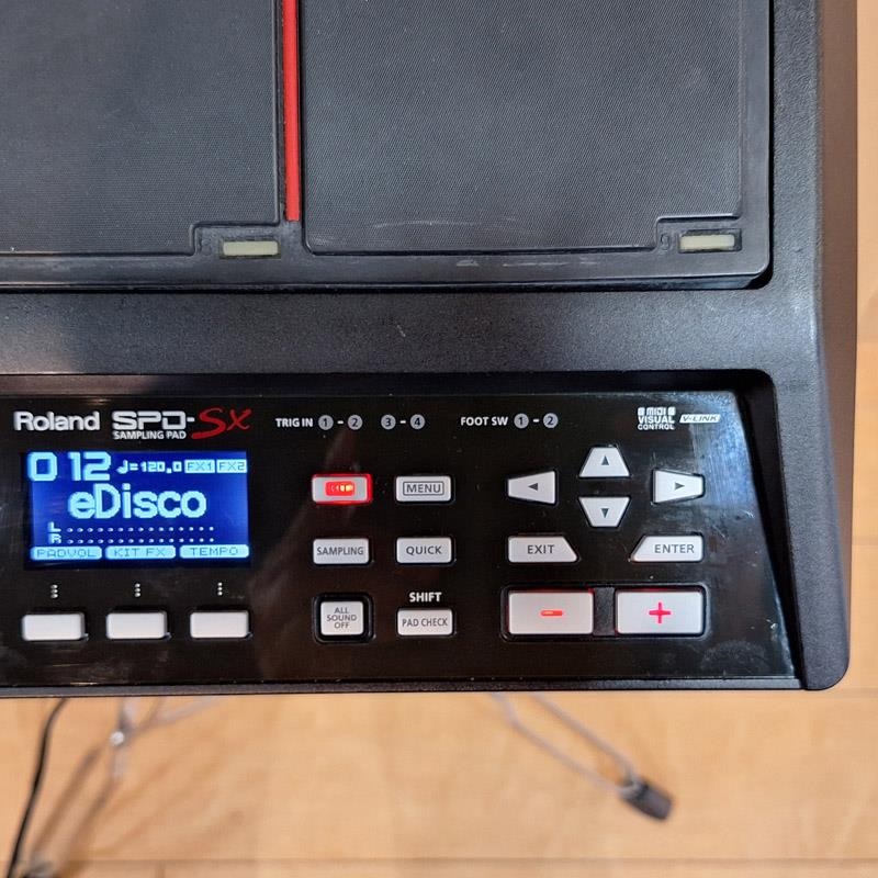 Roland USED 中古 SPD-SX [Sampling Pad/マウントスタンド付属