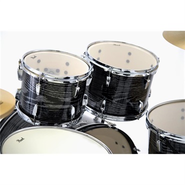 Pearl RS525SCWN/C-2CSN #801 [ROADSHOW シンバル付ドラムフルセット / 2クラッシュシンバル仕様 - Midnight Chrome Vortex]【限定品】 画像4