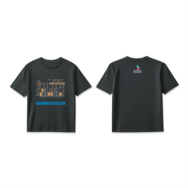Roland J-6 T-Shirts DesignB L (RT/J-6BL) 画像2