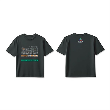 Roland S-1 T-Shirts DesignB L (RT/S-1BL) 画像2