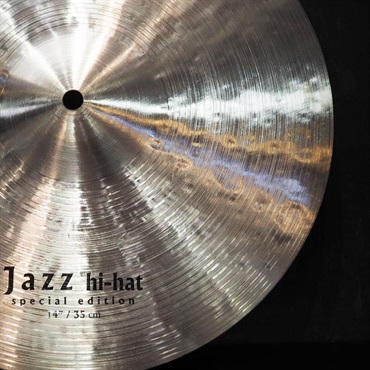 Istanbul／Agop Special Edition Jazz HiHat 14 pair [Top:900g/Bottom:1020ｇ] 画像5
