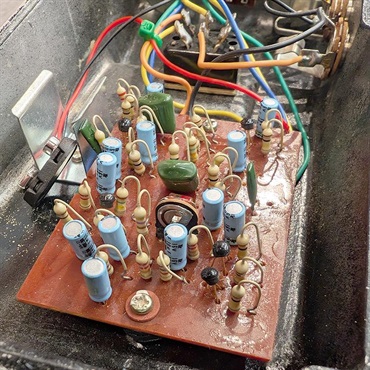 Univox Model U1075 Super Fuzz Black/Green mid70's 画像4