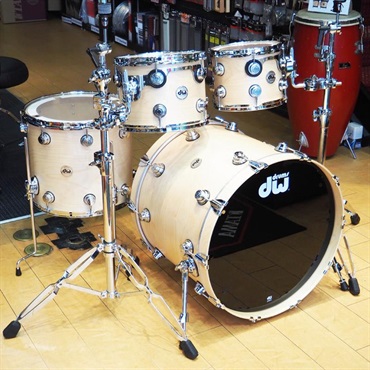 dw Collector's Pure Maple 4pc Drum Kit [BD22，FT16，TT12&10 / Natural Satin Oil]【タムクランプ×2付属】 画像1