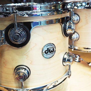 dw Collector's Pure Maple 4pc Drum Kit [BD22，FT16，TT12&10 / Natural Satin Oil]【タムクランプ×2付属】 画像2