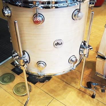 dw Collector's Pure Maple 4pc Drum Kit [BD22，FT16，TT12&10 / Natural Satin Oil]【タムクランプ×2付属】 画像4